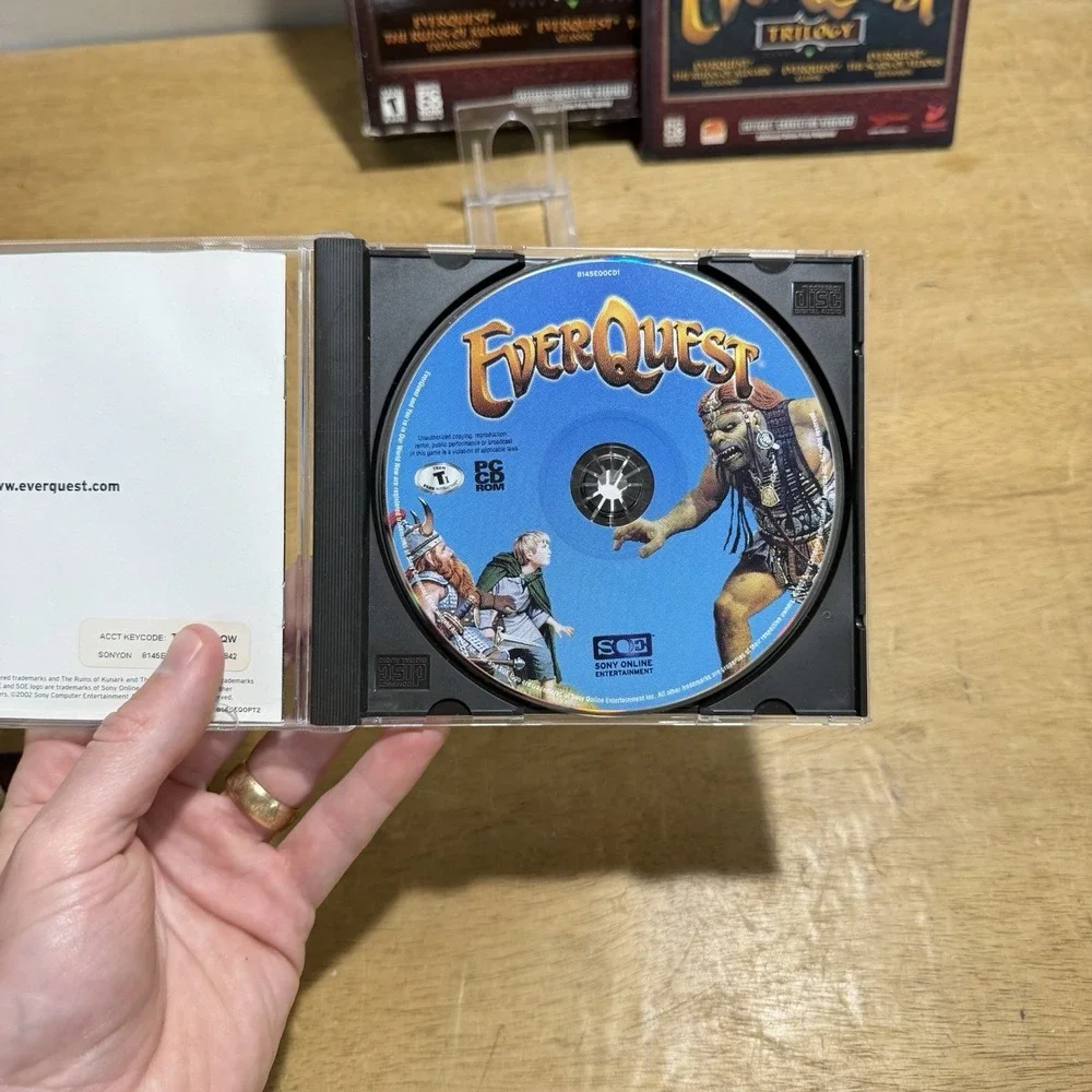 EverQuest Trilogy Special Edition PC Complete In Box CIB 2002 Sony MMORPG RPG